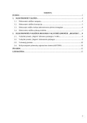 Elektroninės valdžios diegimas valstybės įmonėje „Regitra“ 2 puslapis