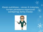 Mano klasės auklėtojas 2 puslapis