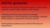 Artritas skaidrės 6 puslapis