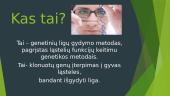Genų terapija skaidrės 2 puslapis