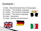 European Day of Languages slides 2 puslapis