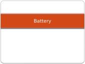 What is a battery?