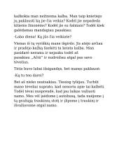 Rašinys ,,Kelionė į Vilnių" 2 puslapis