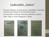 Laikraščiai „Aušra“ ir „Varpas“ 4 puslapis