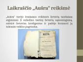 Laikraščiai „Aušra“ ir „Varpas“ 5 puslapis