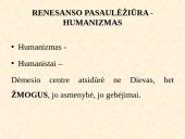 Renesanso epocha. Bruožai. Veikėjai. Reikšmė. 4 puslapis