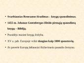 Renesanso epocha. Bruožai. Veikėjai. Reikšmė. 6 puslapis