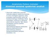 Fizikiniai-cheminiai (instrumentiniai) analizės metodai 9 puslapis