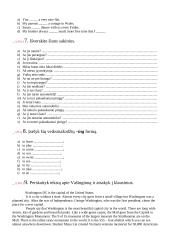 Anglų kalbos testas su atsakymais 2 puslapis