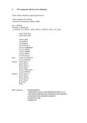 Įvadas į mikrovaldiklius 3 puslapis