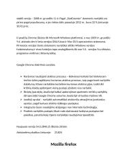 Nemokamos interneto naršyklės 6 puslapis