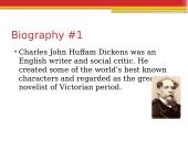 Pateiktys apie Charles Dickens 2 puslapis