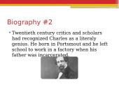 Pateiktys apie Charles Dickens 3 puslapis