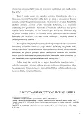 Dienotvarkės nustatymo teorija. Kursinis darbas 8 puslapis