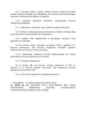 Transporto teisinis reglamentavimas konspektas 4 puslapis