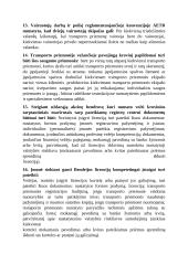 Transporto teisinis reglamentavimas konspektas 5 puslapis