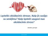 Ląstelės oksidacinis stresas