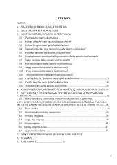 Statybos darbų technologijos 2 puslapis