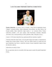 BC Žalgiris rašto darbas 12 puslapis