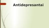 Depresija ir antidepresantai
