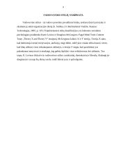 Vadovavimo komandai metodų analizė 4 puslapis