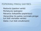 Pinigų istorinė raida ir pinigai Lietuvoje 13 puslapis