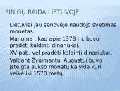 Pinigų istorinė raida ir pinigai Lietuvoje 17 puslapis
