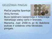 Pinigų istorinė raida ir pinigai Lietuvoje 8 puslapis