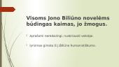 ﻿Humanistinės Jono Biliūno idėjos 7 puslapis