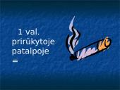 Rūkymo žala žmogui 6 puslapis