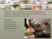 Maisto produktų konservavimo metodai 5 puslapis