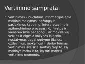 Vertinimo samprata 2 puslapis