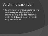 Vertinimo samprata 3 puslapis