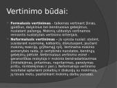 Vertinimo samprata 7 puslapis