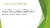 GMO augimo ir vartojimo pasekmės 5 puslapis