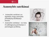 Pristatymai apie asmenybės sutrikimus 7 puslapis