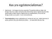 Kas yra egzistencializmas? 2 puslapis