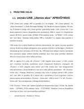 UAB "Utenos alus" veikla