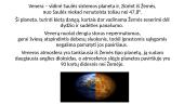 Venera. Skaidrės geografijai 4 puslapis