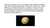 Venera. Skaidrės geografijai 9 puslapis