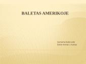 Baletas Amerikoje