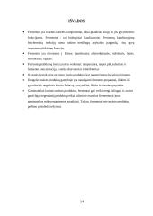 Fermentai maisto pramonėje, klasifikavimas ir įtaka technologiniams prosesams 14 puslapis