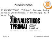 Žurnalisto kompetencijos ir gebėjimai šiandienos žiniasklaidoje