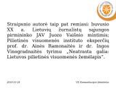 Žurnalisto kompetencijos ir gebėjimai šiandienos žiniasklaidoje 7 puslapis