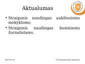 Žurnalisto kompetencijos ir gebėjimai šiandienos žiniasklaidoje 9 puslapis