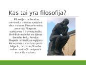 Kokia filosofijos prasmė ir reikšmė žmogaus gyvenime? 4 puslapis