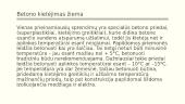Betono kietėjimas žiemą ir vasarą 6 puslapis