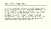 Betono kietėjimas žiemą ir vasarą 7 puslapis