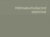 Hidroakumuliacinė elektrinė