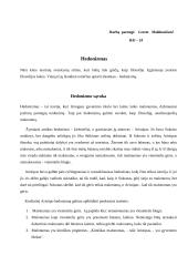 Hedonizmo konspektas